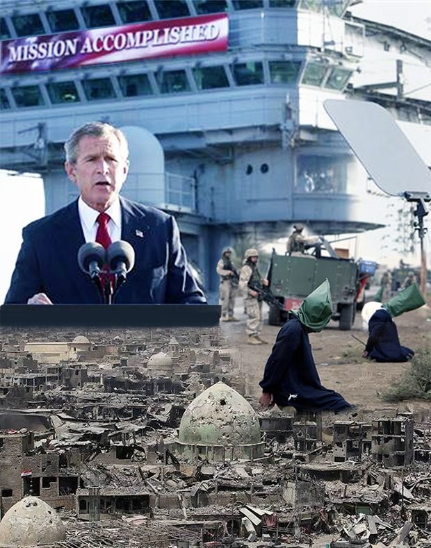 bush-mission-accomplished-iraq-usa-911