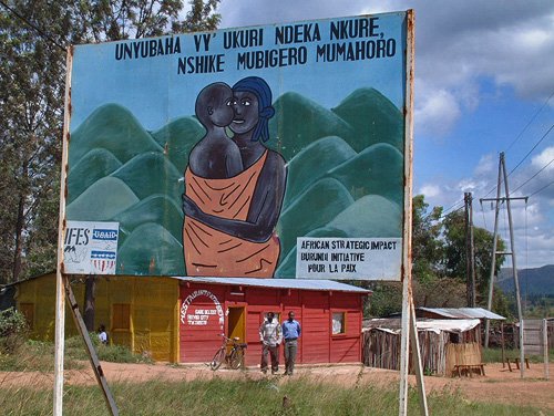 For peace. Ruyigi, Burundi © 2006 Jan Oberg, TFF