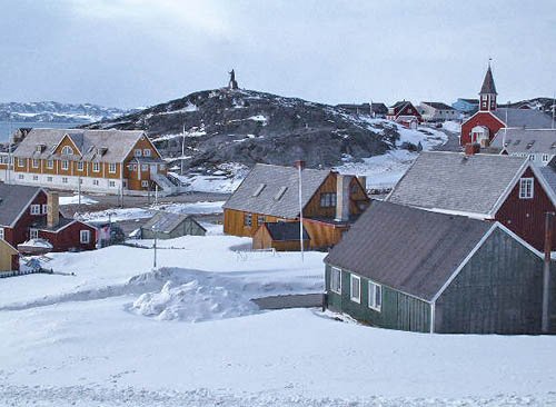 The old Colony Harbour in Nuuk, Greenland @ Jan Oberg, TFF 2005