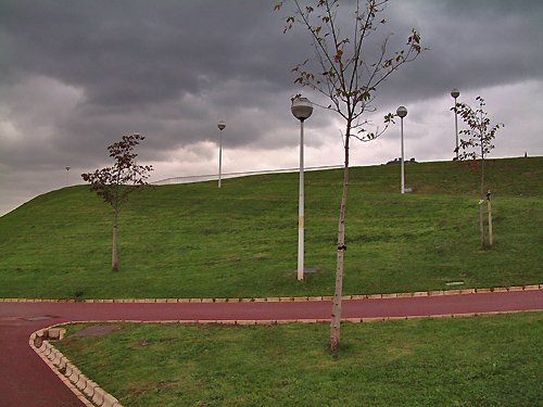 Bilbao Hill & Stairs # 1 © 2005 Jan Oberg, TFF
