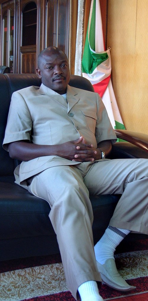 President Pierre Nkurunziza # 1, Bujumbura in May 2006 © 2006 Jan Oberg, TFF